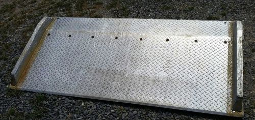 Aluminum truck loading dock plate 36&#034;w x 30&#034;l for sale