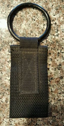 Police security officer guard nylon belt slide on baton night stick ring holder for sale