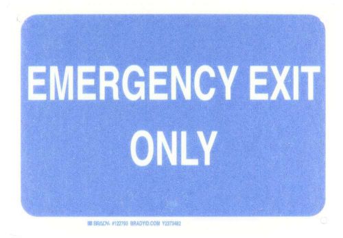 Brady 122793 Directional and Exit Sign, New