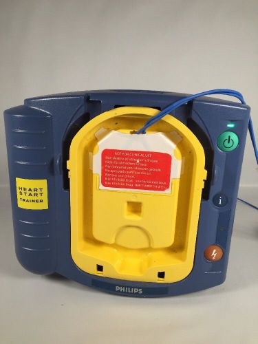 Philips Heartstart M5085A-ABA  AED Trainer CPR Training Defibrillator Used