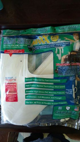 (2) plumberex #2003 * handy-shield maxx * 3 piece kits * white for sale