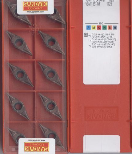 * FREE  SHIPPING *20pcs *SANDVIK    VBMT 331-MF    ( 160404-MF )  1125   -20pcs-