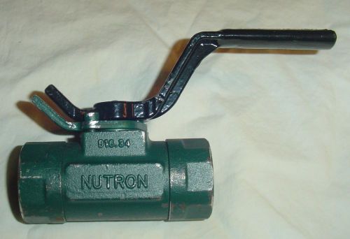 New~Nutron Ball Valve  1/2&#034;   B16.34