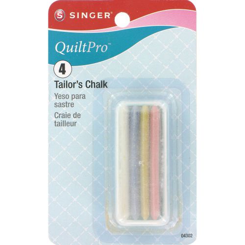 QuiltPro Tailor&#039;s Chalk 4/Pkg-