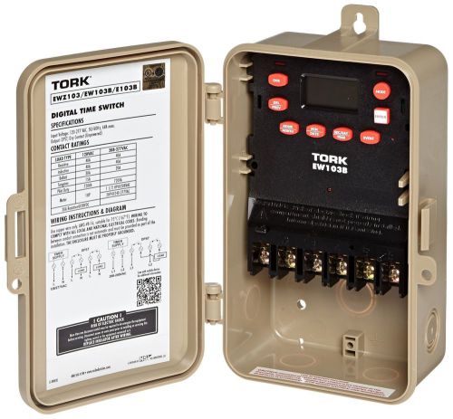 EW Series Multipurpose Control 7 Day Time Switch 120-277 VAC Input Supply 1 C...