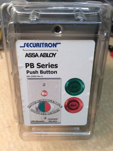 PB Series Securitron Push SG Button