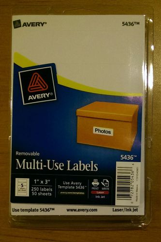 Avery Multi-Use Labels 5436 Lot of 2