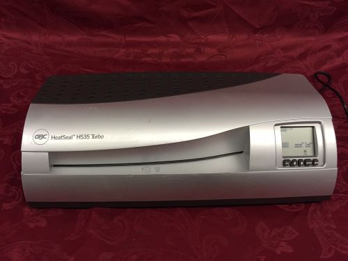 GBC Heatseal H535 Turbo Pouch Laminator