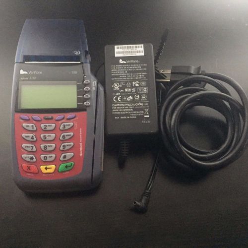 Verifone VX510 OMNI 5100 POS Credit Card Terminal Reader Machine with Power Cord