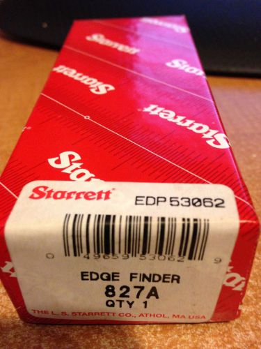 NEW STARRETT 827A   3/8&#034; SINGLE END .200&#034; CONTACT EDGE FINDER