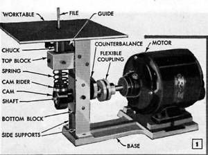 How To Make A Power Filer For Easy Accurate Filing File Machining Machinist #209