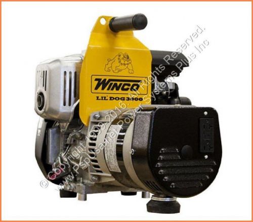 Winco Industrial Series W3000H Portable Generator 3000 Watt Gas 120V 240V 3000W