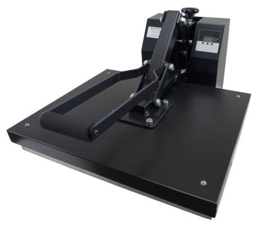 Heat press transfers digital power t shirt machine clamshell vertical 16 20 for sale
