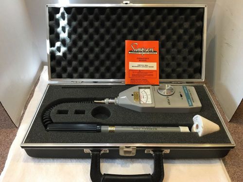 Simpson Microwave Leak Tester Model 380 With Case