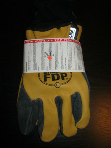 Shelby &#034;Big Bull&#034; FDP Firefighter Gloves NEW 2013 Edition Size XL Extra Large