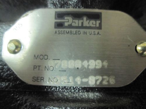 NEW PARKER COMMERCIAL HYDRAULIC PUMP # 970004994