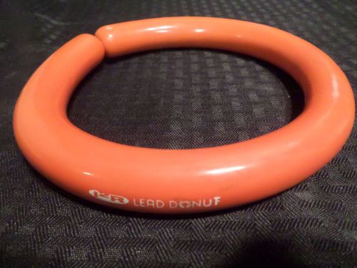 Glas-Col PVC Coated 6&#034; / 15cm ID Split Ring 4lb Lead Donut Stabilizer, LD-15C