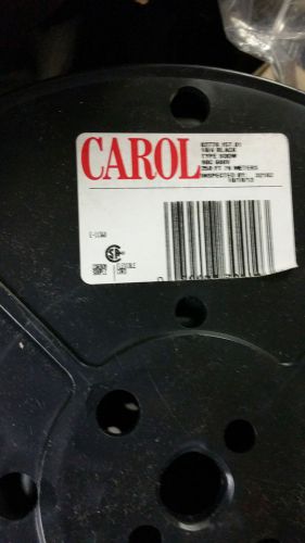 Carol 02770 18/4c carolprene soow 600v portable power cable cord usa black/20ft for sale