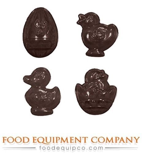 Paderno 47865-20 Chocolate Mold duck and chick 2&#034; L x 1.375&#034; W x 23/64&#034; H 14...