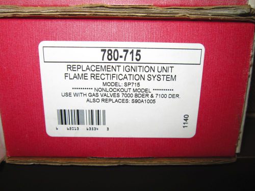 Robertshaw 780-715  Ignition FLAME RECTIFICCATION