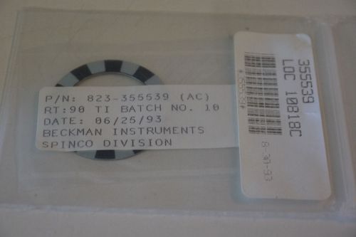 NEW BECKMAN COULTER OVERSPEED DISK 355539 ROTOR REPAIR
