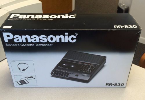Lightly-Used Panasonic RR-830 Transcriber