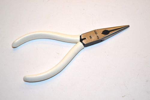 NOS LINDSTROM 4-1/2&#034; Needle Nose Serrated Tip Side Cut PLIERS 835-4-1/2&#034; No. 66