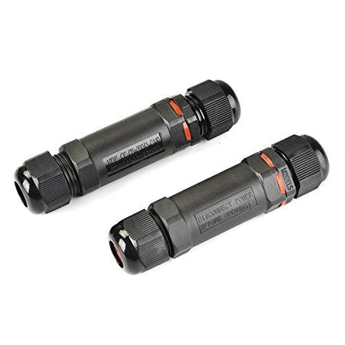 Idealeben 2 packs ip68 waterproof outdoor / external cable gland connector for sale