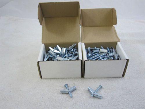 LOT OF 100 L.H. Dottie TBC42 Toggle Bolt Mushroom Head, 1/4&#034;-20 TPI by 2&#034; Length