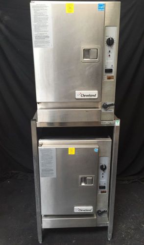 *mint* cleveland gas 12 pan double stack steamer oven for sale