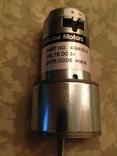 New globe motors 455a101-3 24 vdc speed: 5200 rpm 11.50:1 cw for sale
