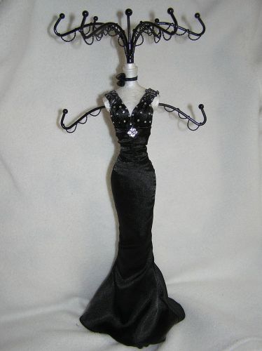 Vikolya Jewelry Stand Sexy Black Dress NEW WITH ORIGINAL BOX