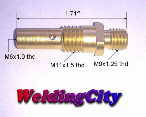 5-pk Gas Diffuser 35-50 for Tweco Mini/#1 &amp; Lincoln Magnum 100L MIG Welding Guns