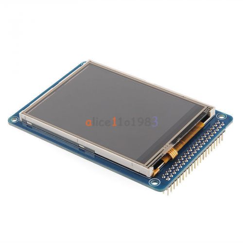 2PCS 3.2 inch TFT LCD module Display touch panel SD card 240x320 than 128x64 lcd