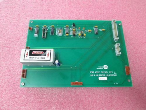 Fusion PWB ASSY 287331 287321 Rev A 640 x 480 Graphic LCD Interface