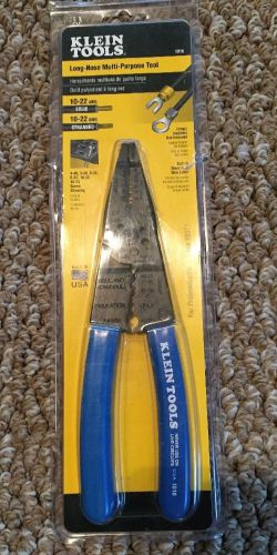 NEW - Klein 1010 8-1/4&#034; Long Nose All Purpose Cutter/Crimper USA MADE