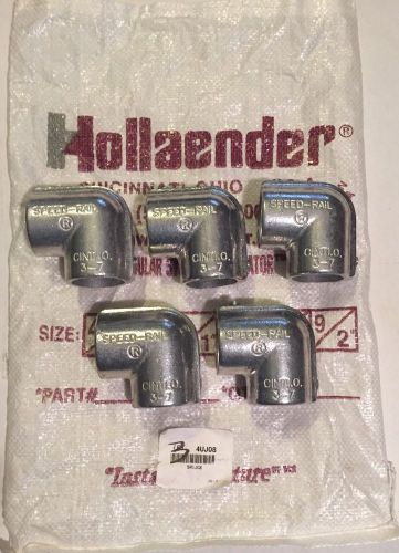 HOLLAENDER 3-7 Structural Fitting Lot Of 5