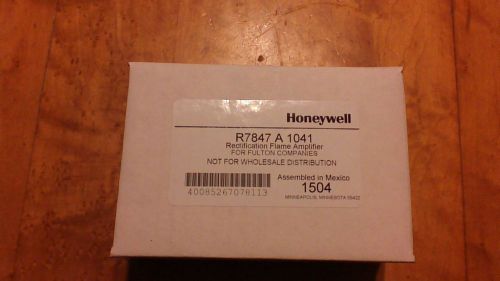 HONEYWELL RECTIFICATION FLAME AMPLIFIER R7847 A 1041