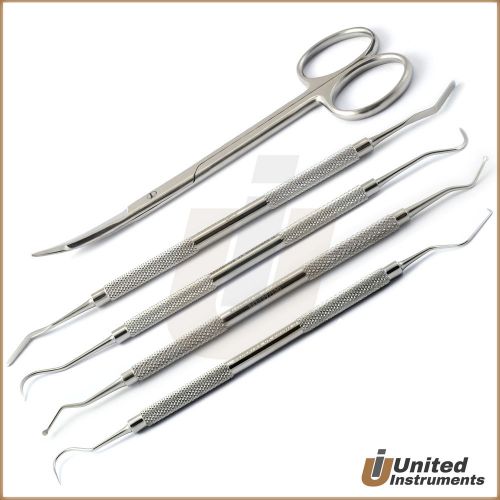 Dental endodontic explorer tarter calculus remover curved goldman fox scissor ce for sale