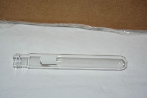 Case/500 Fisherbrand Reusable Glass Tubes with Phenolic Screw Caps 8mL