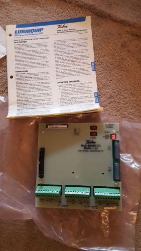 Lubriquip Trabon Mark III Maxi-Monitor PCB Circuit Board Controller # 163D13008