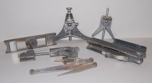 Lot of 6 vintage curv-o-mark tools for sale