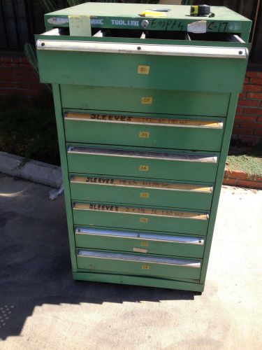 LISTA INT. TOOL Large CABINET green (Made in USA) 28&#034; x 28&#034; Height 54.5&#034;