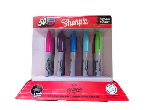 Sharpie 15 Marker Special Edition Set:12 Fine + 3 Metallic