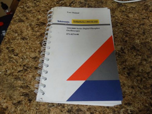 Tektronix TDS300 User Manual
