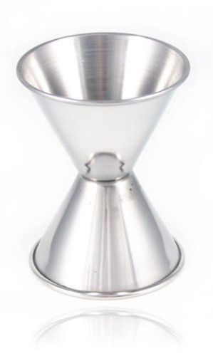 Jigger 3/4 oz. x 1 1/2 oz. stainless steel for sale