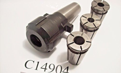 KWIK SWITCH 200 80237 COLLET CHUCK W/3 ACURA COLLETS  3/8, 7/16, &amp; 1/2&#034;   C14904
