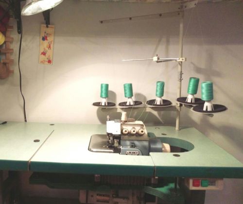 Juki mo-816 class ffo industrial 5-thread overlock serger sewing machine for sale