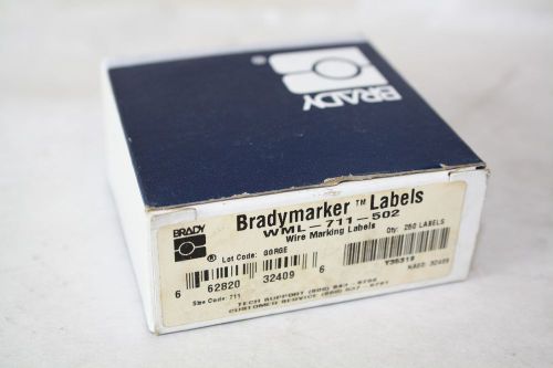 BRADY WML-711-502 WIRE MARKING LABELS