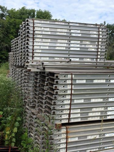 lot of 50 USED aluminum board w/plywood deck 7&#039; X 19&#034; $3900
